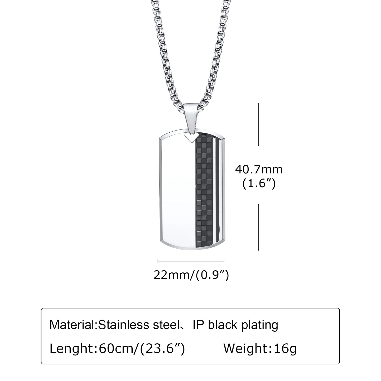 Men’s Legacy Dog Tag Necklace